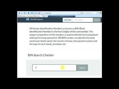 BIN Checker (Binbase): Search & Lookup Bincodes in the Binlist Database