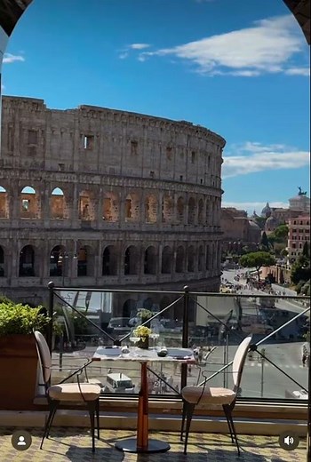 Is this the most spectacular rooftop restaurant in the world? 📍 AROMA Restaurant in Rome