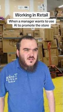 Using AI to promote the store | Retail Life #retail #shorts