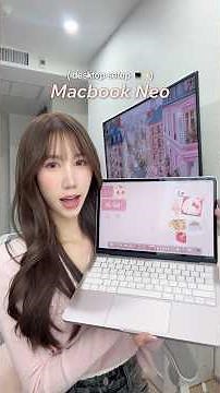 Learn how to easily customize your MacBook Neo Setup screen to make it cute 💖 [Nonny.com] #macboo...