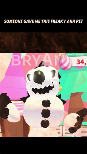 THIS NEW FREAKCLAW PET LOOKS KINDA FREAKY #adoptmeroblox #roblox #adoptme #shorts