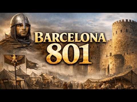 Así era Barcelona en 801 d.C. | La Frontera Final de Carlomagno | Con IA