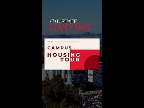 Cal State East Bay Student Housing Tour