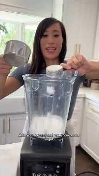 How to Make Whipped Cream in a Blender/Food Processor!