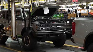 Ford's revived Bronco rolls off the assembly line