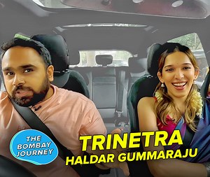 Gear up for an extraordinary car interview on The Bombay Journey presented by Walkers & Co, we have Trinetra Haldar. Trinetra, who is a doctor by profession, rose to fame as one of India's first transgender content creators. On her Instagram page, Dr Trinetra documented her transition journey, while patiently educating her audience on gender issues and raising awareness. Brace yourself for heartwarming stories, laughter, and an exclusive glimpse into the mesmerizing world of Trinetra. Wardrobe C