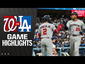 Nationals vs. Dodgers Game Highlights (6/21/25) | MLB Highlights