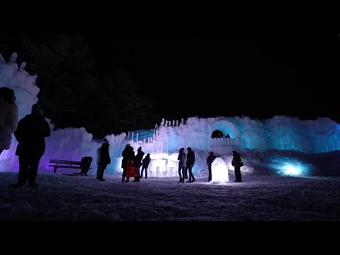 Inside New Hampshire's Amazing Ice Castles