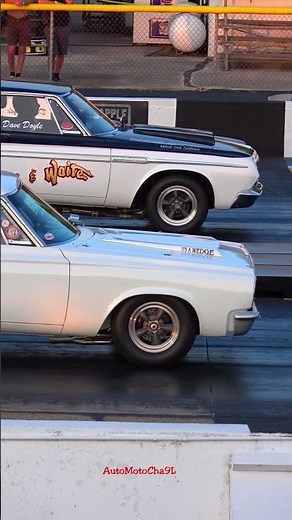 1965 Dodge Coronet vs 64 Plymouth Fury – Nostalgia Super Stock Racing