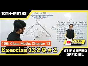 Exercise 13.2 question no 2 class 10 maths | ex 13.2 q 2 | ex 13.2 question no 3 | 10th class maths