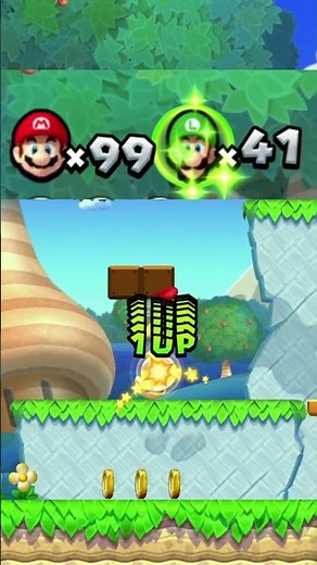 Fastest 99 Lives in Mario Wii U