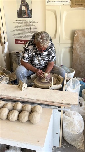 Traditional Greek Pottery by Kostas Panaretos