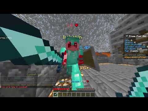 Cubecraft FFA Gameplay... ON JAVA EDITION?! (pt2)