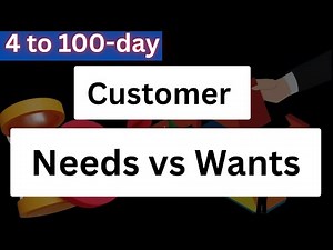 Customer Needs vs Wants | Marketing Explained with Real Examples