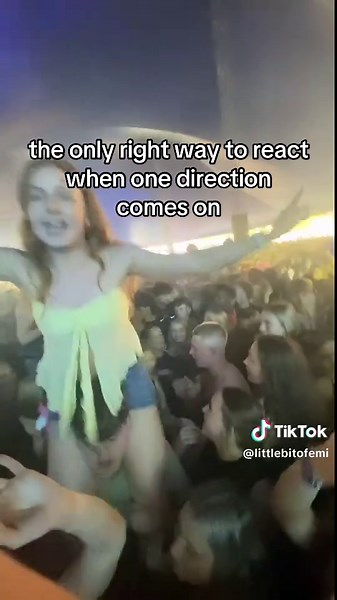 The Right Way to React When One Direction Plays