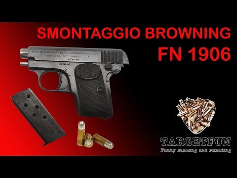 FN BROWNING 1906 - SMONTAGGIO