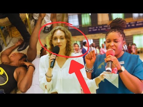 Prophetess Angela with Prophetess Yinka and Anne on the U.S Crusade