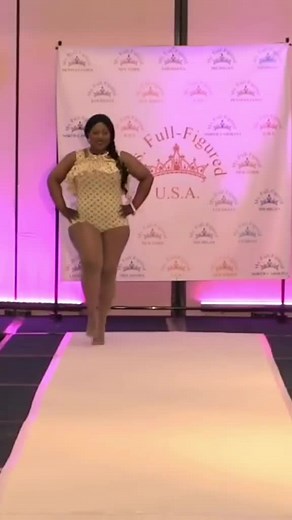 Plus Size Model Showcase at Ms. Full-Figured USA