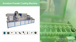 Electrostatic Epoxy Resin Coating Machine Armature Powder Coater