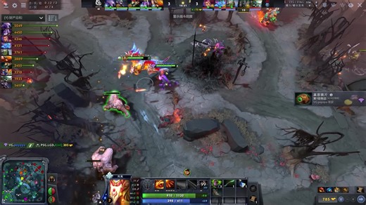 LGDvsVG第二场，萧瑟敌法师完美carry！