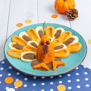 Cutest Thanksgiving Baby Turkey and more kid's recipes by Chefclub