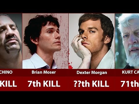 Every Kill of Dexter Morgan | Complete Kill Count