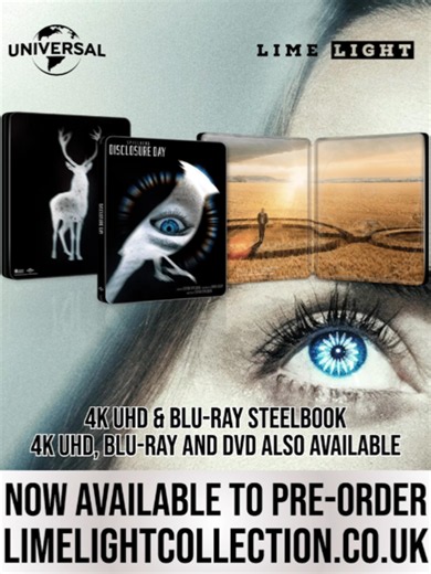 Coming soon... Steven Spielberg's science-fiction smash-hit, DISCLOSURE DAY. Available on 4K UHD & Blu-ray steelbook, 4K UHD, Blu-ray and DVD - pre-order your copy today! 🛸 limelightcollection.co.uk #disclosureday #emilyblunt #joshoconnor #stevenspielberg #ufo #aliens #physicalmedia #smoothcriminal