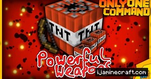 Minecraft Command: Powerful Weapons (1.8.1)