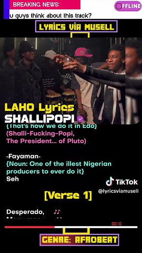 Laho Lyrics by Shallipopi: Full Translation and Meaning