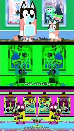 [ BLUEY ] MOVIE HOUSE OOPS FUNNY MOMMENTS / SPARTA PITCH / GAMAVISION / VOCODER AUDIO