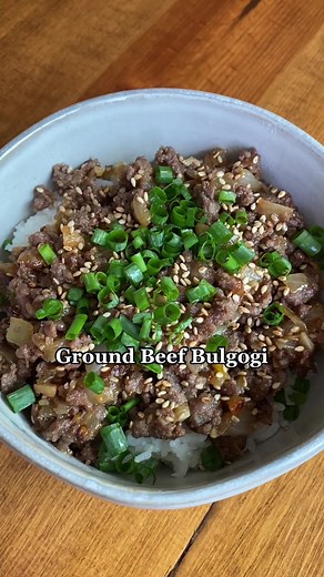 Easy Korean Beef Bulgogi Bowl Recipe