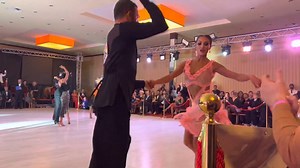 Stefano Di Filippo & Anna Melnikova shining on the floor ✨ World Championship 2022 WDO Professional Latin Video credits: Sveta Mishina/ DANCE SPORT ONLine | Mondans