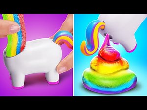 DÉFI DE LICORNE || Astuces Arc-en-ciel Drôles ! Les Licornes sont Parmi Nous par 123 GO! SCHOOL