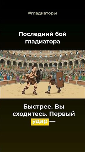 1 день - 1000 опасностей. Как жили настоящие гладиаторы ? Продолжение в профиле.