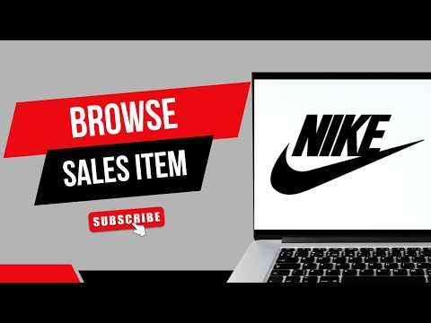 HOW TO BROWSE NIKE SALE ITEMS ON NIKE.COM