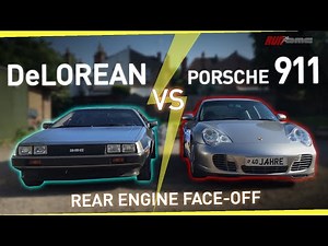 DeLorean vs Porsche 911: The Ultimate Rear Engine Showdown