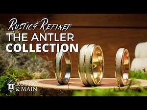 The Antler Ring Collection - Rustic & Main