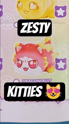 ASMR Unboxing Aphmau MeeMeows Mystery Plushies Fruit Series New Toy Alert! - Almost As Zesty As Me!