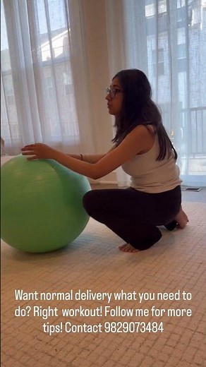 How to do exercises for normal delivery part-2 #PregnancyJourney#NormalDeliveryTips#LaborPreparation