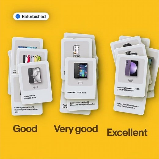 eBay Refurbished - Smart Tech, Smarter Prices