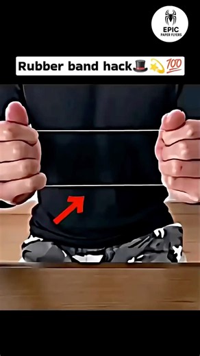 Cool Rubber Band Trick Easy Tutorial 🤯 ✨, easy magic tricks#tricks #magic#shortsfunny