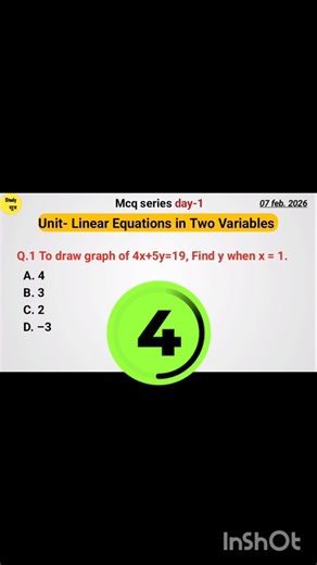 Most Important Class 10 Maths MCQ 🔥 Board Exam #mhboard #boardexam