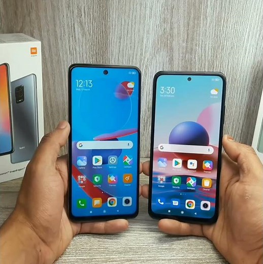 Redmi Note 10 vs Redmi Note 9 Pro - Processor #Shorts