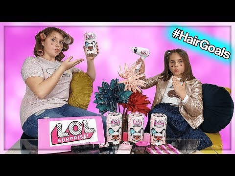 Unboxed! | LOL Surprise #HairGoals Makeover Series with Real Hair!