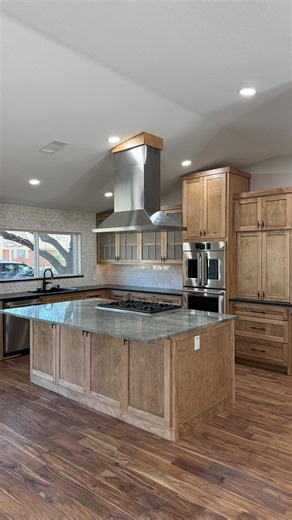 Another fully custom kitchen, designed and built by C3. ✔️ • • • c3 custom builds, design build firm, dfw, dfw remodel, custom kitchen, custom spaces, kitchen remodel | C3 Custom Builds