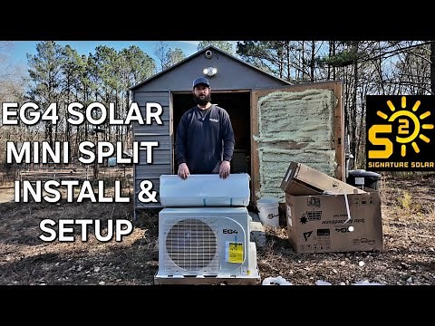 DIY EG4 R32 Solar Mini Split Installation | Full Walkthrough