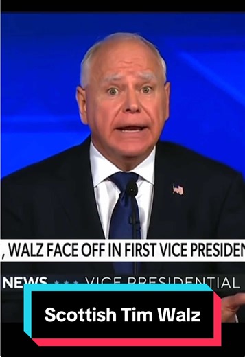 Tim Walz Scottish Accent #dubbing #timwalz #scottish #funny #minnesota