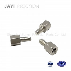 [Hot Item] Custom High-Quality M3X5mm M-F Threaded Spacer, Brass Nickel Plated Male-Female Hex Standoff