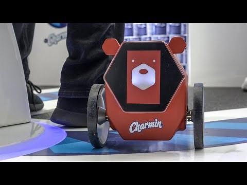 Hands-on demo of Charmin's new toilet paper robot and fart smell sensor at CES