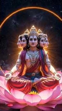 🙏 Jab Brahma Ji Ka Ghamand Choor Hua! 😱 The Multiverse Secret #shorts #krishna #facts